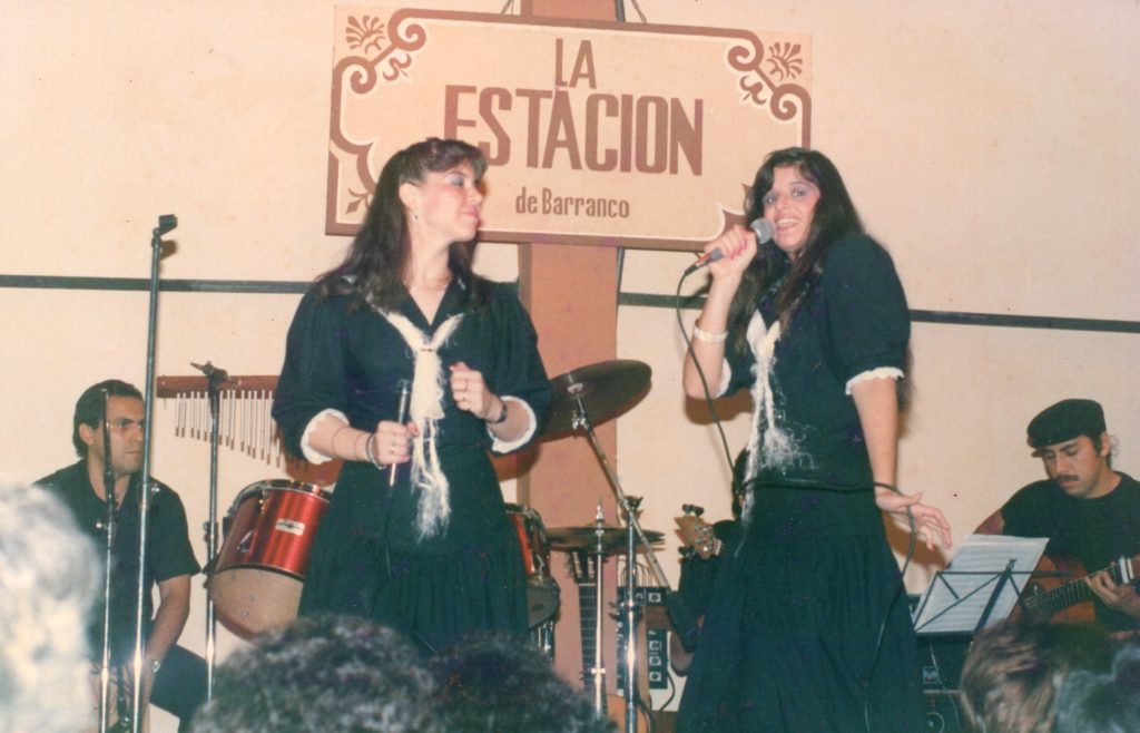 Duo Albores con Claudia Cárpena (mi alumna de guitarra)